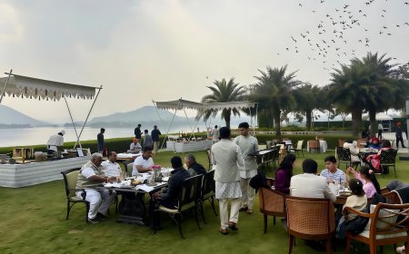 Sundaze by the Lake: Raffles Udaipur's Signature Sunday Brunch