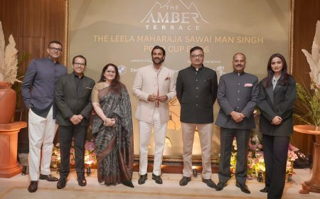 The Leela Palace Jaipur Launches The Amber Terrace, a New Rooftop Dining & Bar Experience