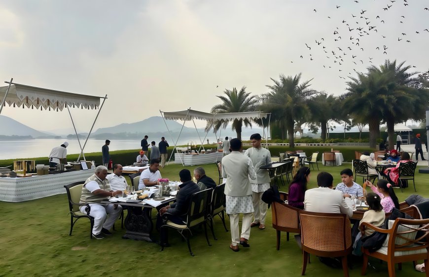 Sundaze by the Lake: Raffles Udaipur's Signature Sunday Brunch