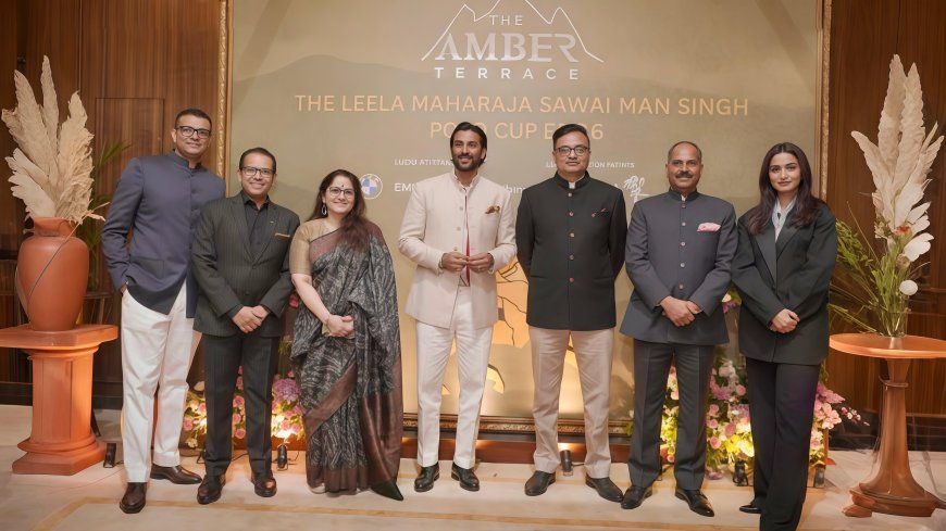 The Leela Palace Jaipur Launches The Amber Terrace, a New Rooftop Dining & Bar Experience