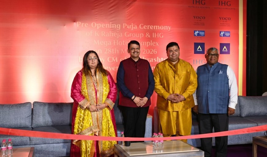 IHG and K Raheja Group Mark Milestone for Powai Hospitality Project with Pre-Opening Ceremony