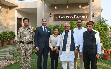 Clarissa Resort, Jim Corbett Welcomes Union Minister Jitan Ram Manjhi During Uttarakhand Visit