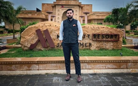 Mohit Rathore Appointment Sales Manager at Jaisalmer Marriott