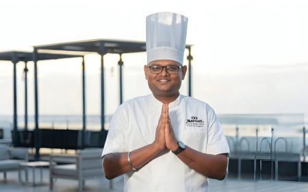 Suresh Rajan Pillai Appointment as Head Chef at Marriott Executive Apartments Hyderabad