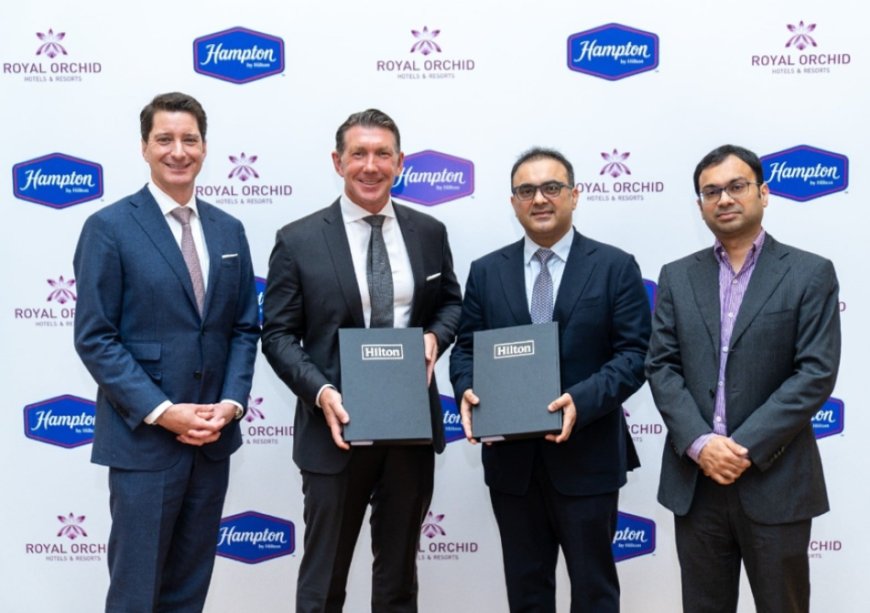 Hilton Partners with Royal Orchid Hotels to Launch 125 Hampton by Hilton Properties in India