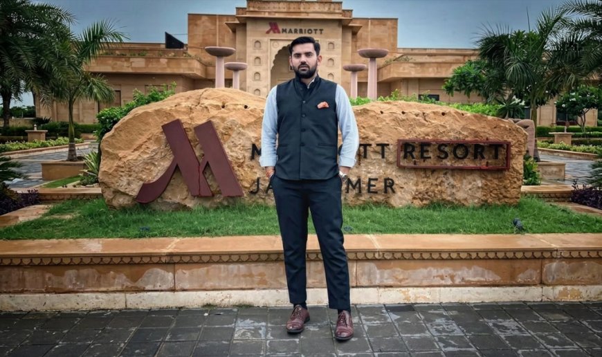 Mohit Rathore Appointment Sales Manager at Jaisalmer Marriott