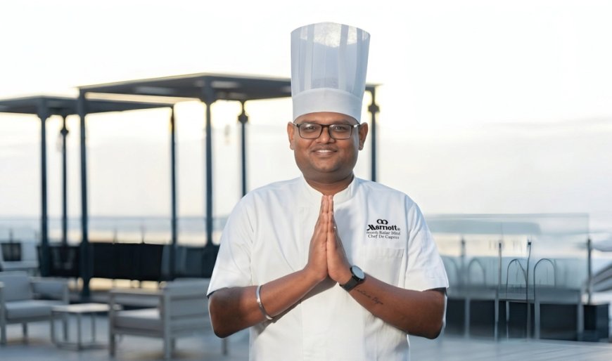 Suresh Rajan Pillai Appointment as Head Chef at Marriott Executive Apartments Hyderabad